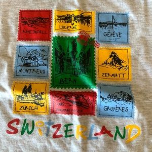 NWT Gray Child’s Switzerland T-shirt